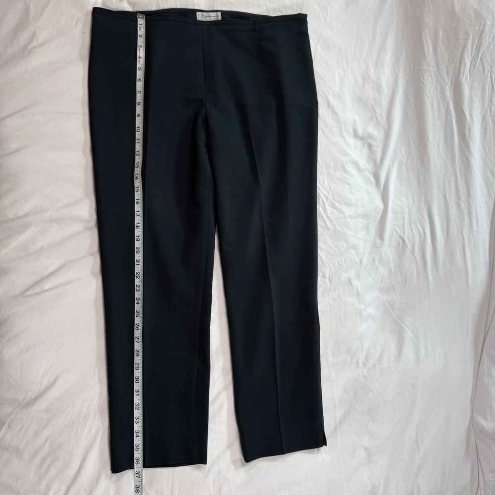Neiman Marcus Navy Blue Trousers Womens 12 - Picture 10 of 13